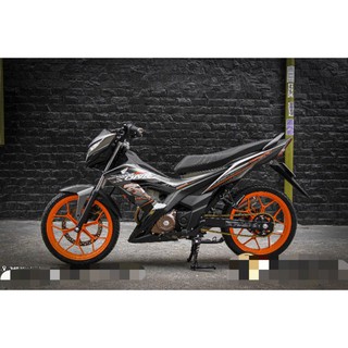 tem rời xe sonic 150 xám, tem 3 lớp không bay màu - decal huyentran