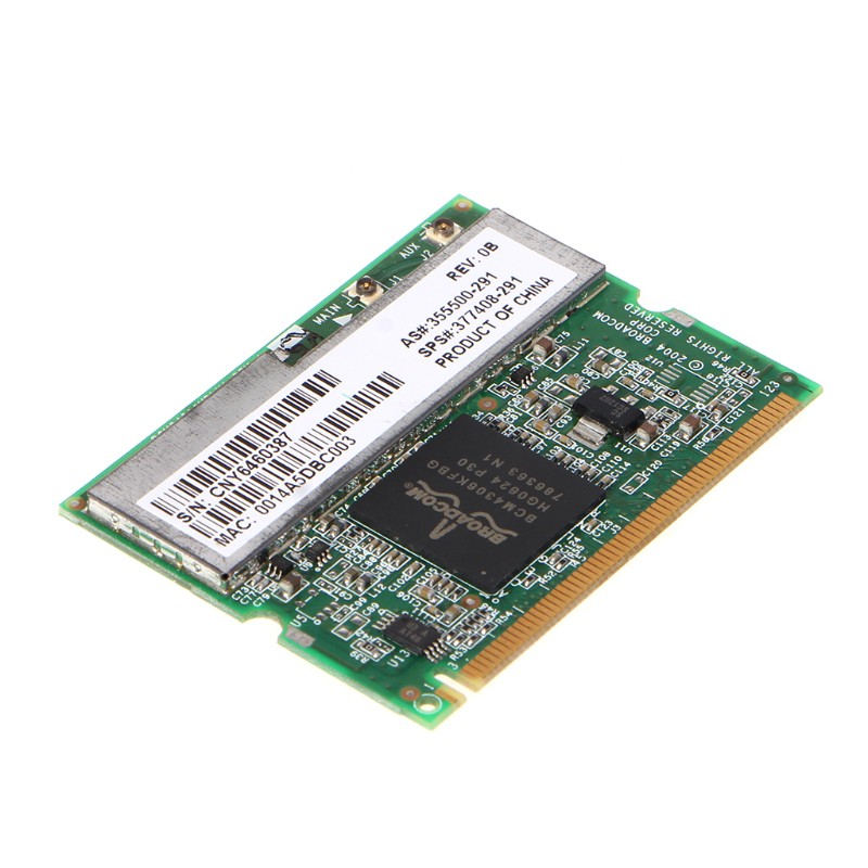 Card Wifi Mini Pci 2.4ghz Bcm4306 B Cm4306 | BigBuy360 - bigbuy360.vn