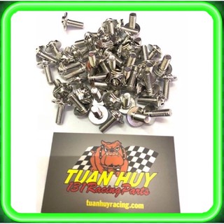 Ốc Salaya 5li , 6li , 8li Dù Phay chuẩn inox 304