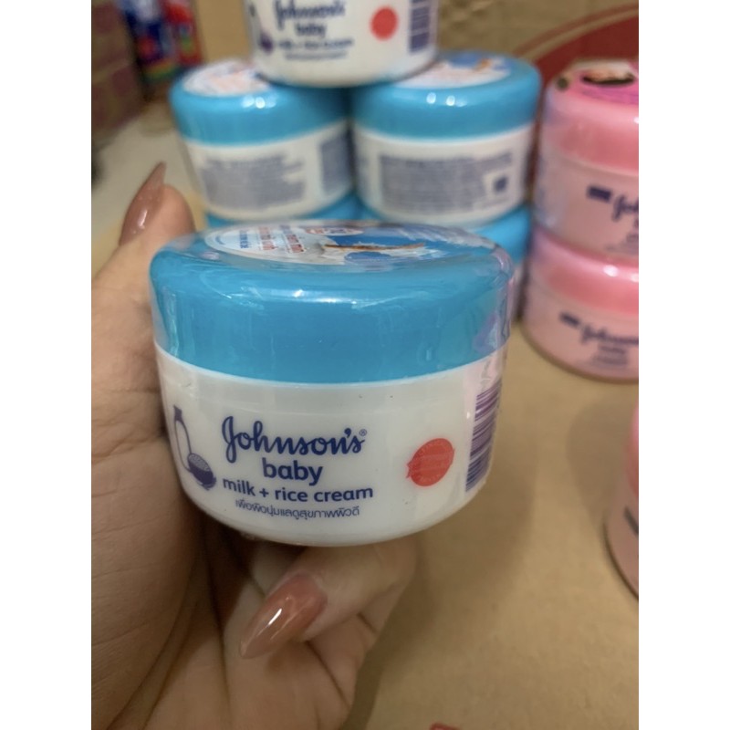 [ giá sỉ ] Kem dưỡng ẩm johnson baby 50g ( thái Lan )