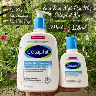 SỮA RỬA MẶT CETAPHIL MỸ