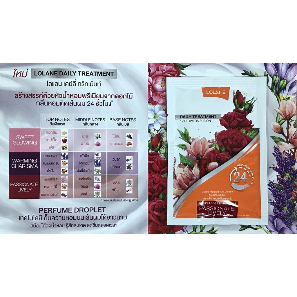 LOLANE - DẦU Ủ TÓC HÀNG NGÀY HƯƠNG HOA | BigBuy360 - bigbuy360.vn