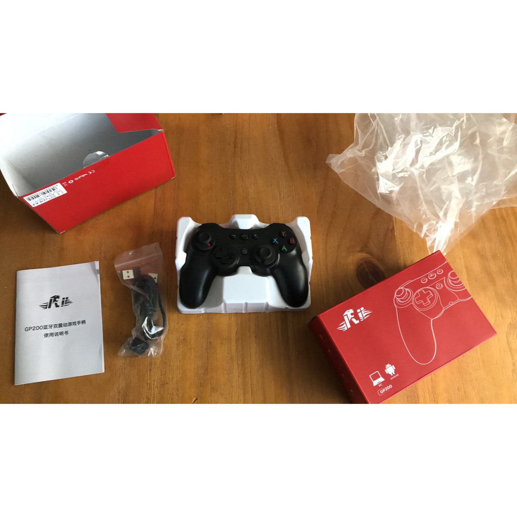 [CHÍNH HÃNG RIITEK] Gamepad Rii GP200 | kết nối bluetooth android x3 mini, tx3 mini,mibox | Windows Xbox 360 fifa online | BigBuy360 - bigbuy360.vn