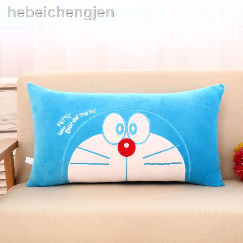 Dễ Thương Gối Ôm Dài Hình Mèo Máy Doraemon Đáng Yêu Có Thể Giặt Sạch Tiện Lợi