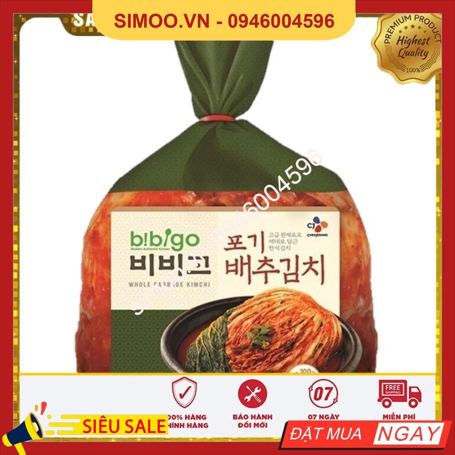 💥 ⚡ SẢN PHẨM CHÍNH HÃNG Kim Chi Cải Thảo Cắt Lát Bibigo 2,5 KG   Shop Xin Phép Chỉ Ship Nội Thành Hà Nội