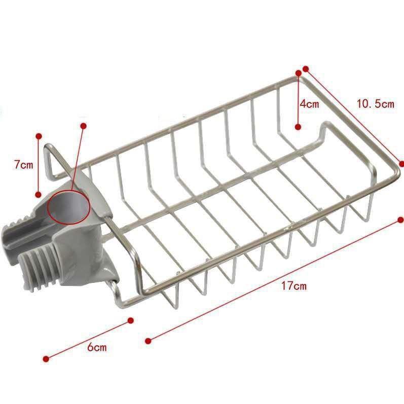 Giá inox đựng xà bông treo bồn rửa tay khô ráo sạch sẽ