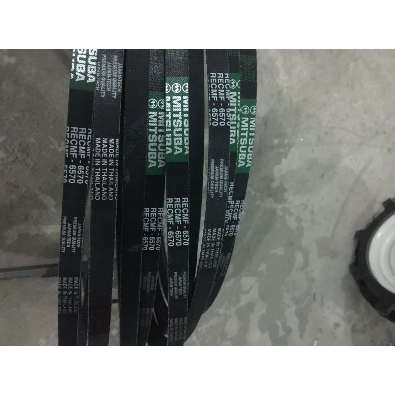 Dây Cua Roa Răng Cưa A6570 MITSUBA máy phát máy gặt máy kéo thái cỏ 3 chân thái chuối 4 chân