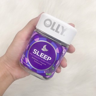Kẹo dẻo hỗ trợ giấc ngủ Olly Sleep 50 Gummies – Blackberry Zen