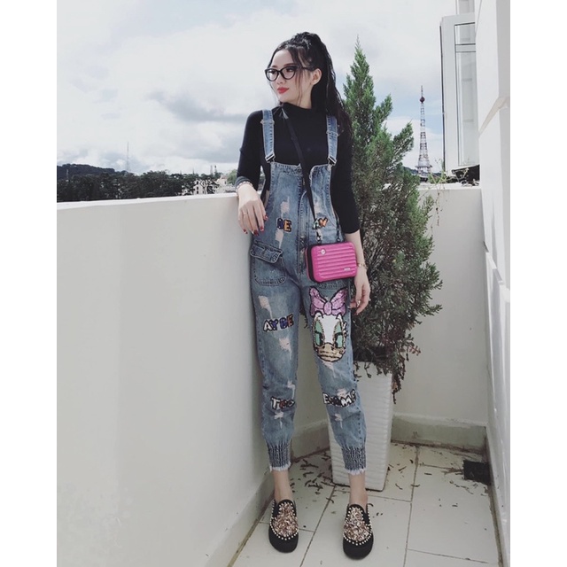 SALE 50% - Yếm quần jean Donald QCCC