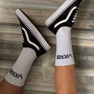 Tất vớ vans cổ cao phong cách thể thao thời trang