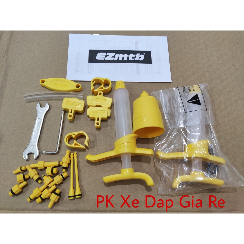 Bộ dụng cụ tra dầu phanh xe đạp thể thao, Dụng cụ bơm phanh dầu thắng xe đap -PK Xe Dap Gia Re