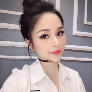 Set bông tai & chocker thương hiệu