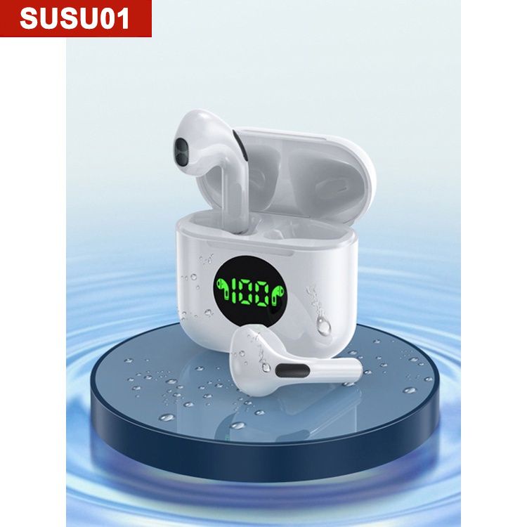 ∈¤☼Tai Nghe Thể Thao Không Dây mini bluetooth 5.0 Pro 4 Có Màn Hình Cho iPhone Android