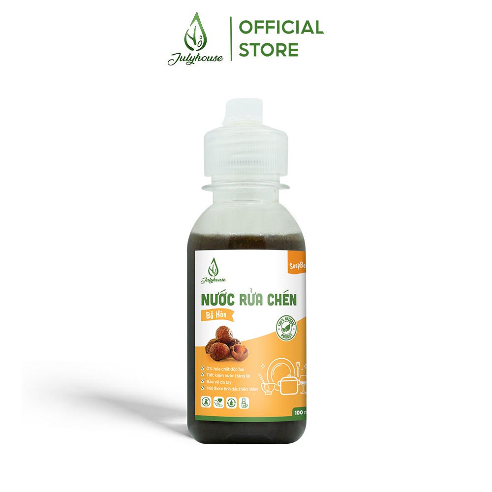 Nước rửa chén JULYHOUSE Bồ Hòn 100ml