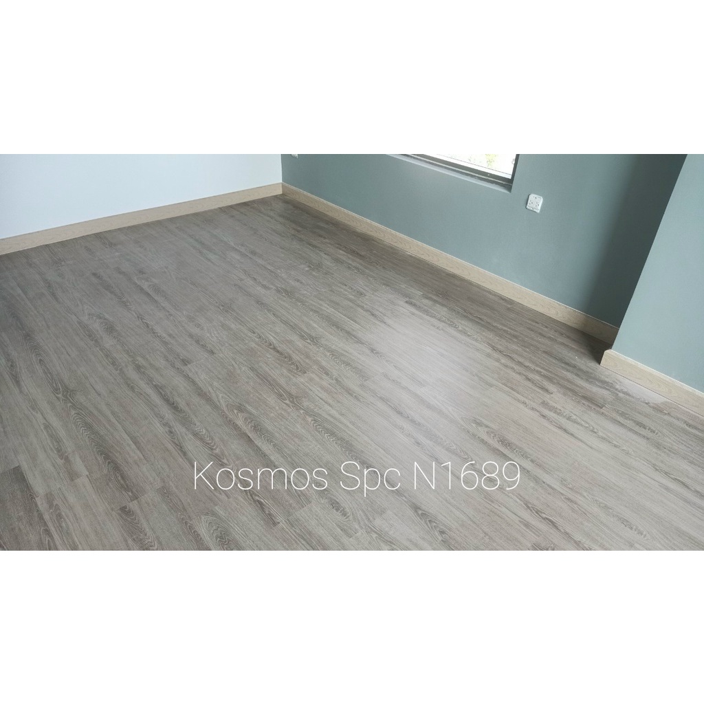 Sàn nhựa hèm khóa Kosmos SPC N1686, dày 4mm,  nhận thi công