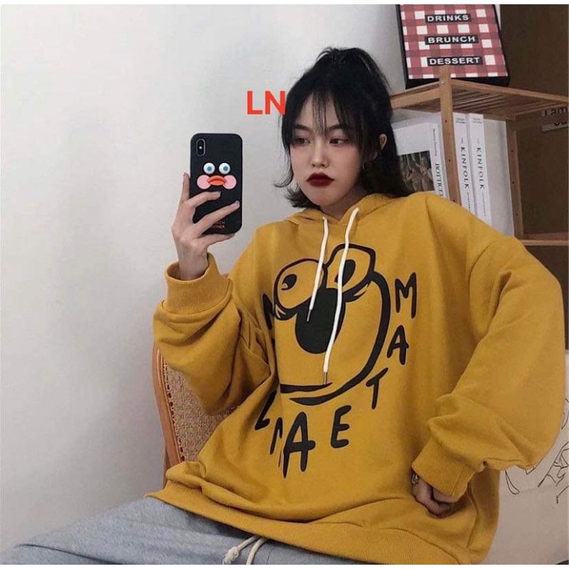 Áo hoodie mắt ếch LN11