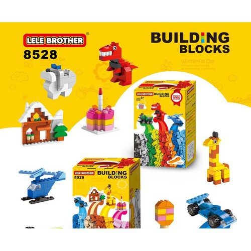 BỘ LEGO 1000 MẢNH CHI TIẾT (MÀU VÀNG)