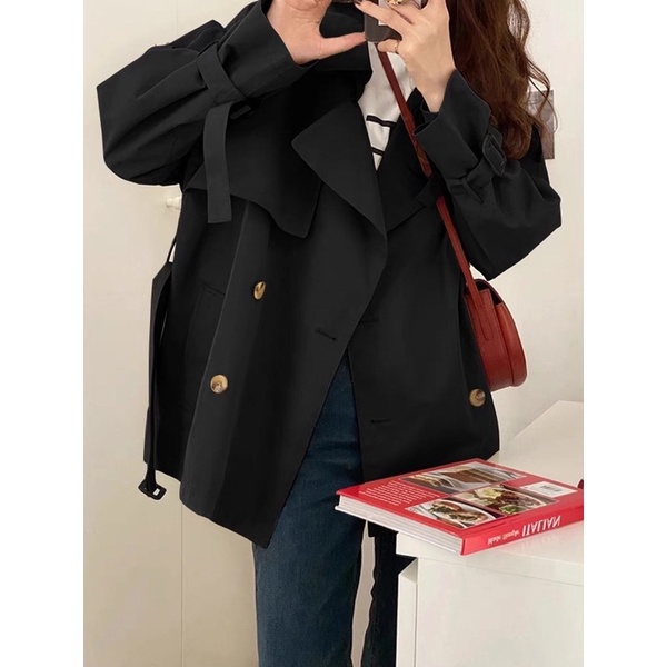 ÁO MANGTO DÁNG NGẮN ACCOLA LOẠI 1