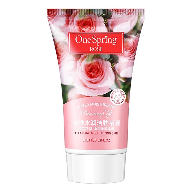 Chai Gel Tẩy Tế Bào Chết One Spring 4 Vị Làm Sạch, Kiểm Soát Dầu, Thu Nhỏ lỗ Chân Lông 100gr