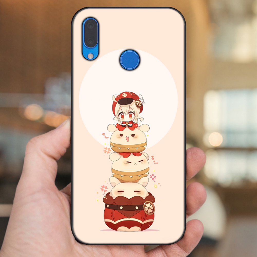 Ốp lưng Huawei Nova 3, Nova 3i, Nova 3e, P20 Lite viền đen in hình Klee Genshin Impact