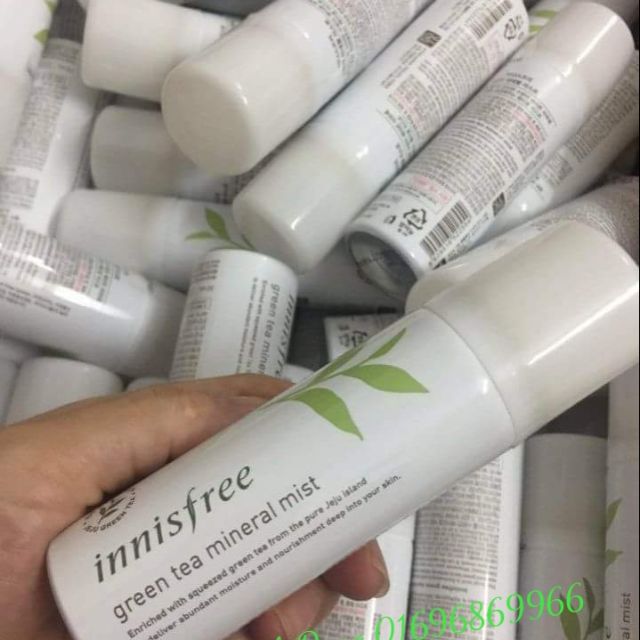 XỊT KHOÁNG TRÀ XANH INNISFREE