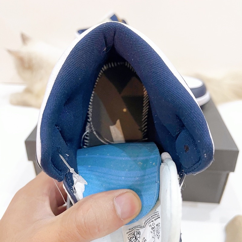 Giày JORDAN 1 MID OBSIDIAN - Fullbox kèm dây phụ