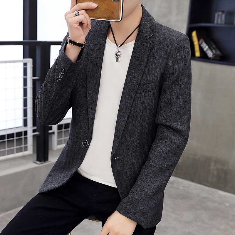 Áo Vest Blazer Nam 2021 Hàng Đẹp, Phom Body Hàn Quốc .