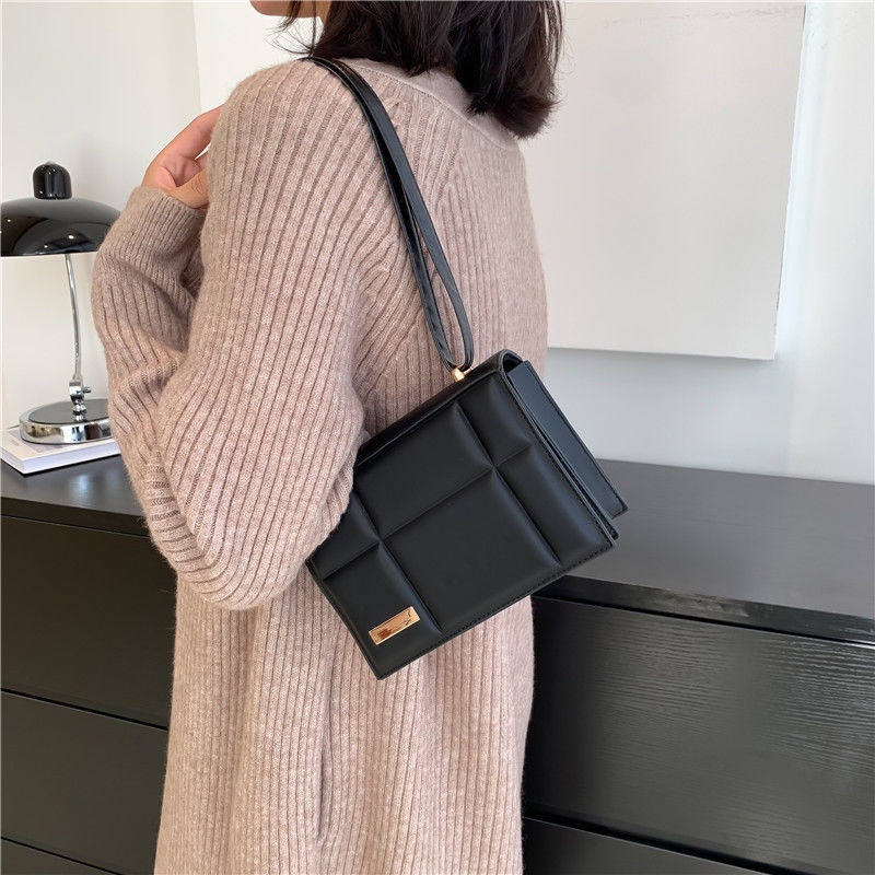 Túi hộp vuông đeo chéo nữ đơn giản túi đeo vai đi chơi đi làm