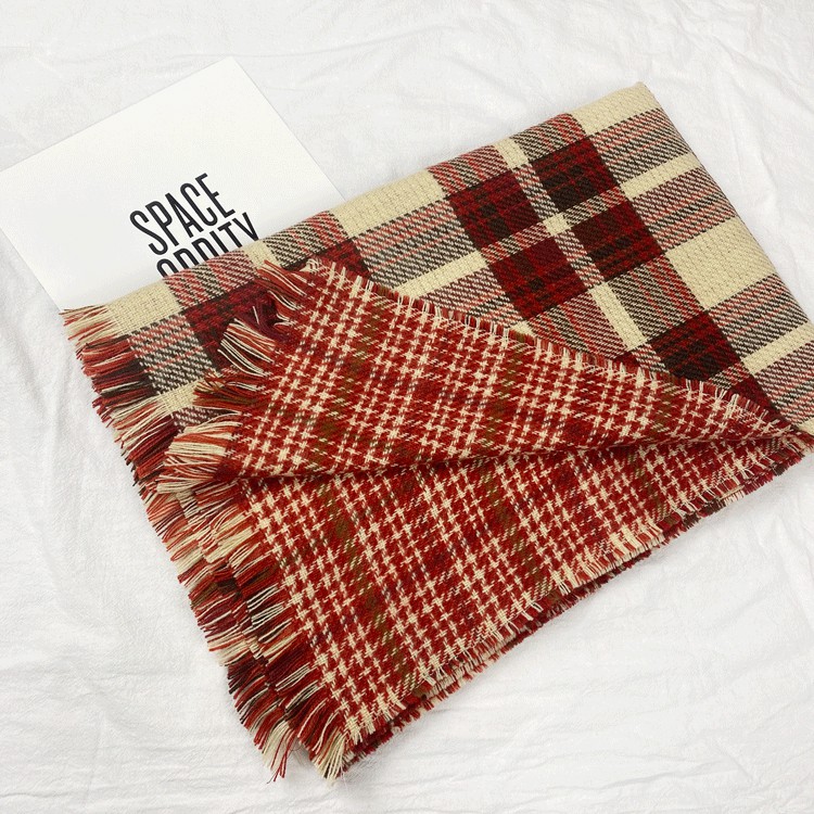 KHĂN CHOÀNG NAM NỮ CASHMERE KẺ LOẠI 1 CÁC MÀU TRƠN CỰC MỊN ĐẸP KL08