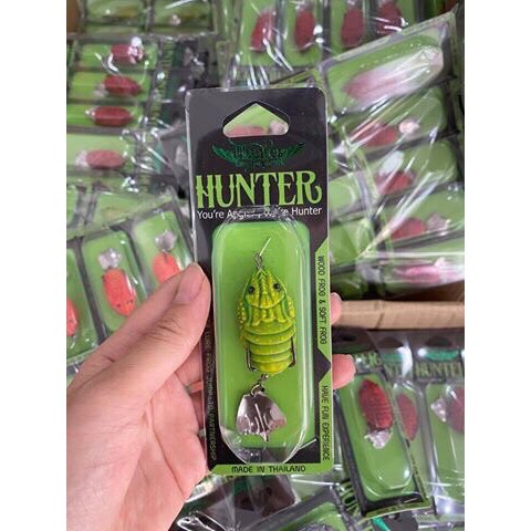 Mồi Câu Lure Thái Lan Hunter V4 Cực Nhạy Có 5 Màu