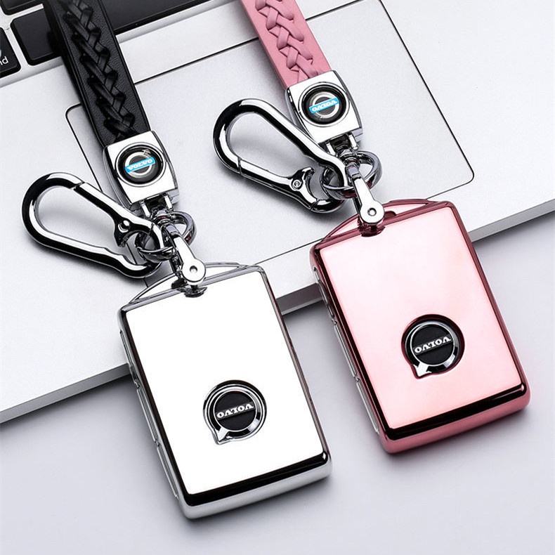 Vỏ Tpu Mềm Bọc Chìa Khóa Xe Hơi Volvo XC40 XC60 S90 XC90 V90 T5 T6 T8 Polestar 2