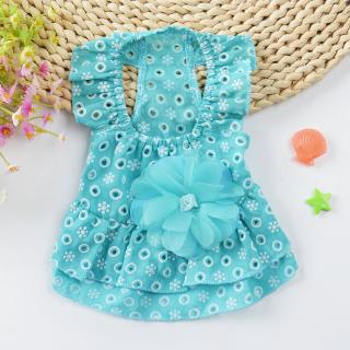 Đầm Công Chúa Công Chúa Phối Ren Cho Thú Cưng