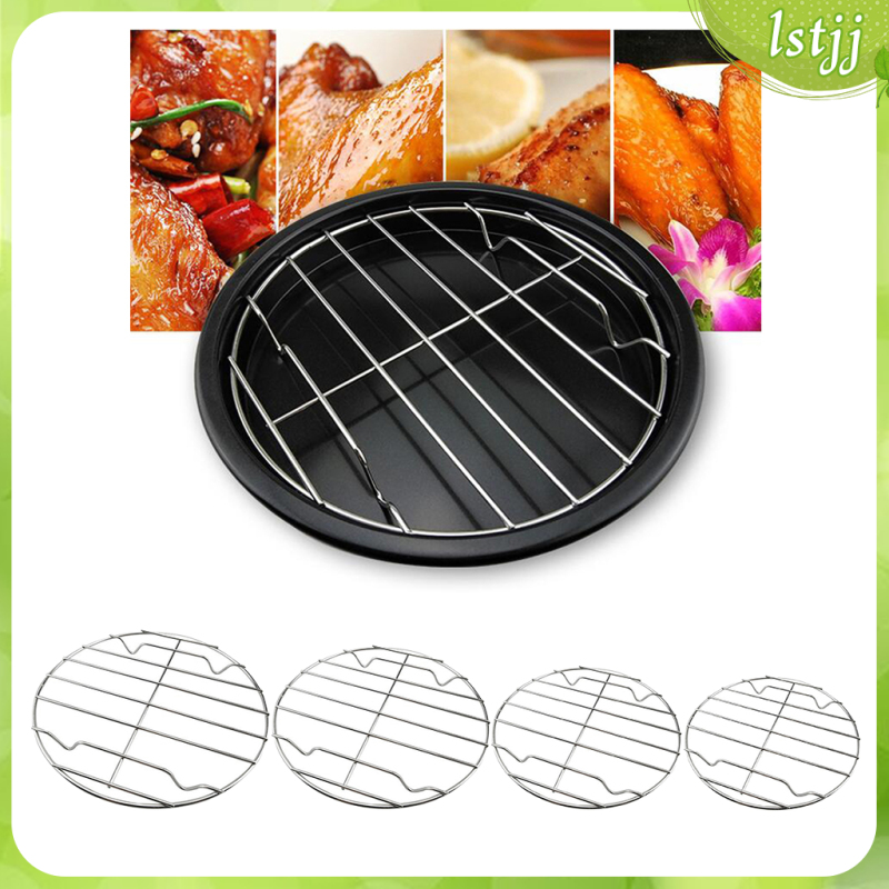 Vỉ Nướng Thịt Bbq Bằng Thép Không Gỉ 20cm