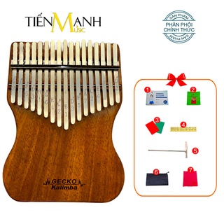 Khắc Phím Đàn Kalimba Gecko 17 Phím K17MAP - Tone B, Gỗ Mahogany Cam kết