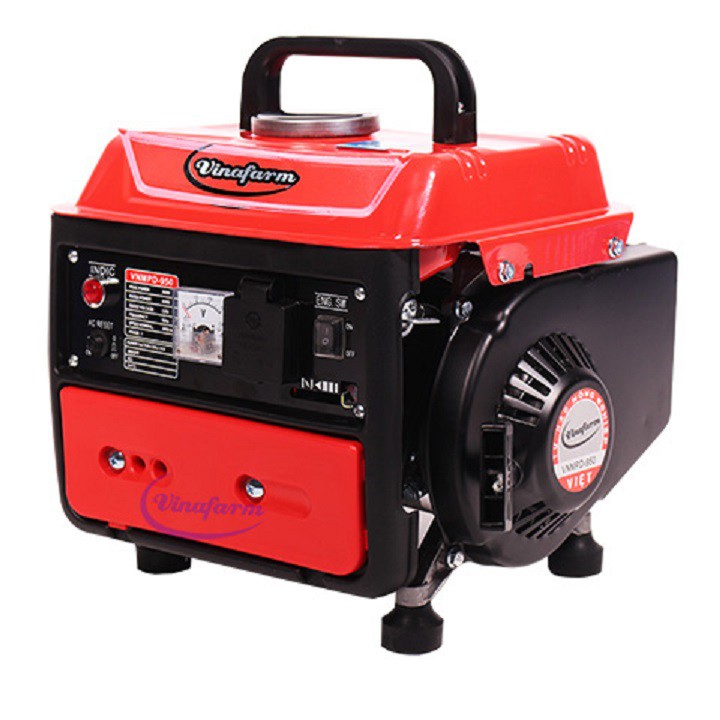 Máy Phát Điện Mini 1kw Chạy Xăng 2 Thì Vinafarm VNMPD-950