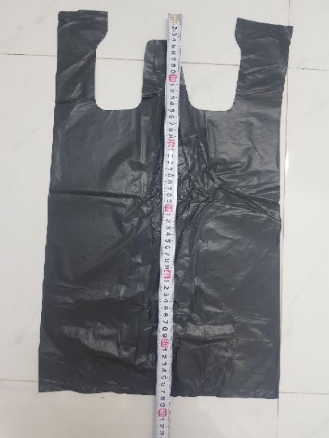 Túi Nylon đen 1kg - Túi gói hàng hóa, đựng rác