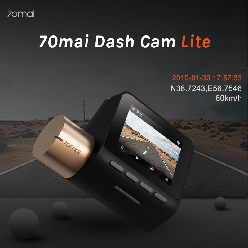 Camera hành trình 70mai Dashcam Lite - Phiên bản quốc tế