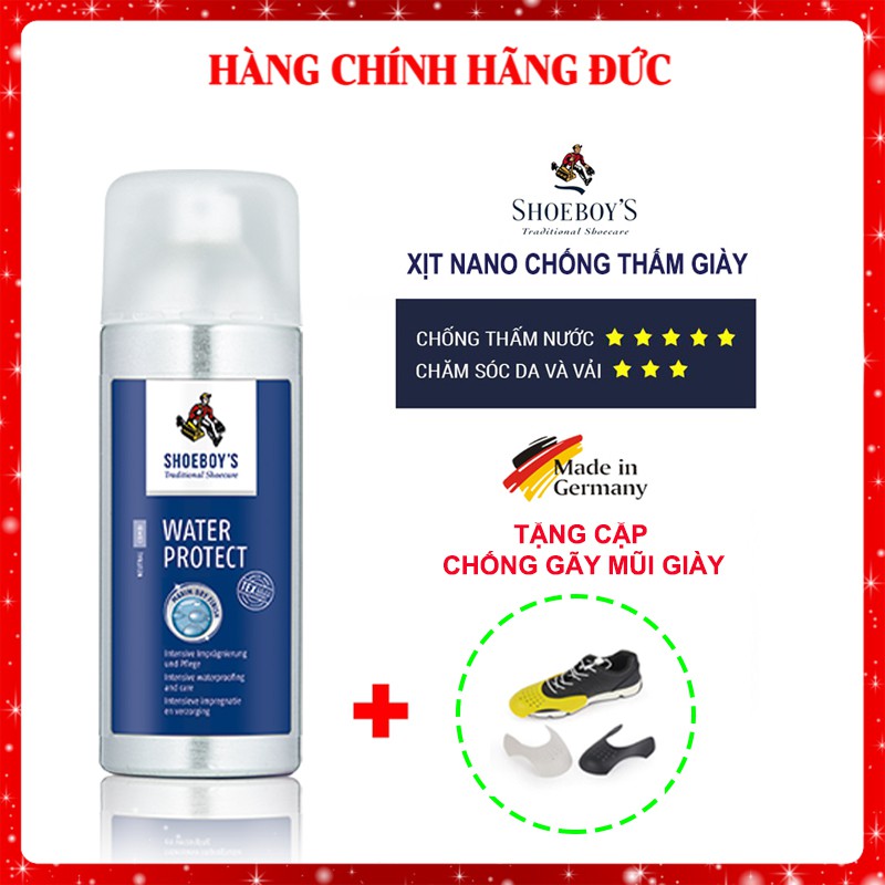 Xịt Nano Chống Thấm Giày Shoeboy Nhập Khẩu Từ Đức Xịt Nano Giầy Chống Thấm Nước Hiệu Quả Cho Giày Sneaker Giày Thể Thao