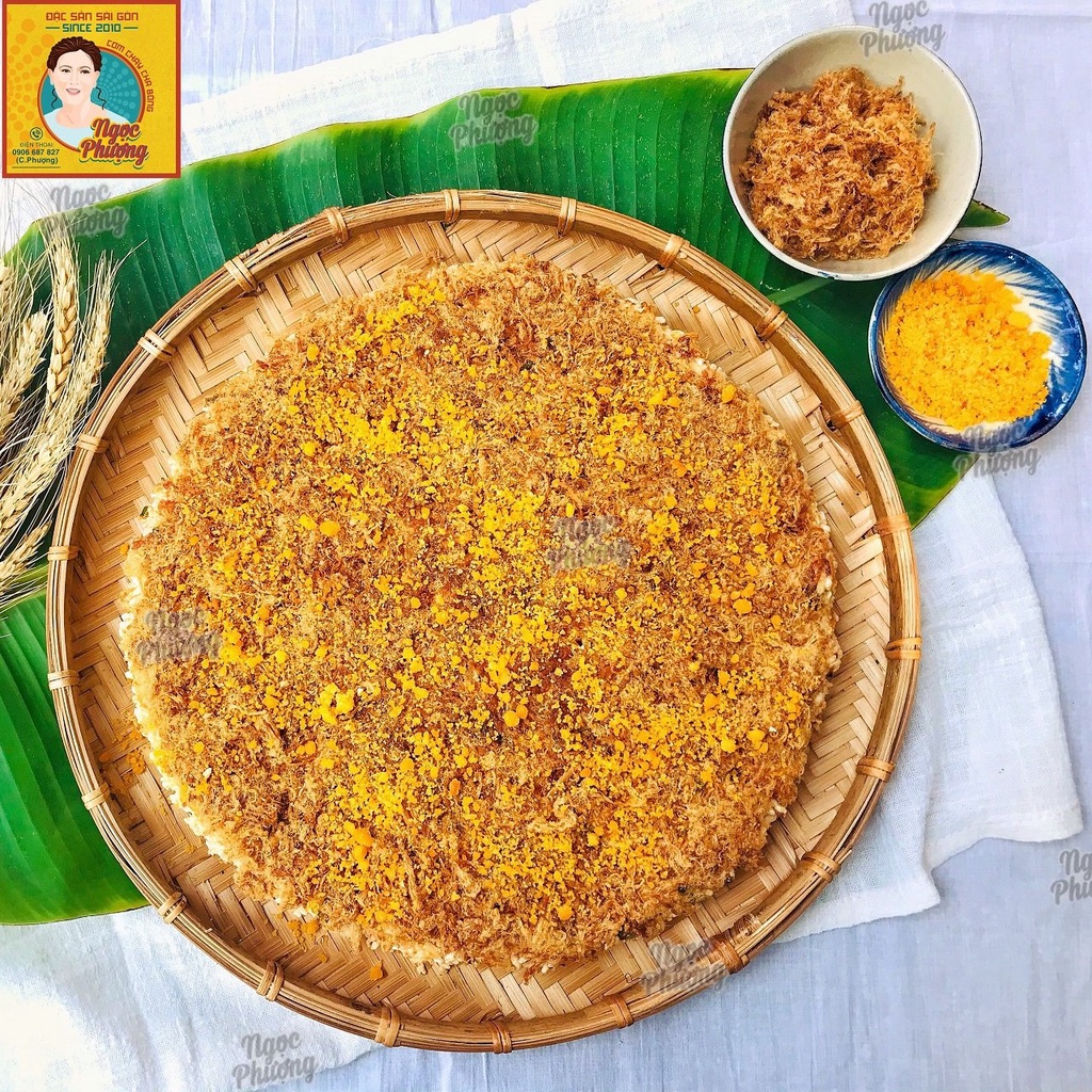 CƠM ĐÁY NỒI CHÀ BÔNG TRỨNG MUỐI 500G - NGỌC PHƯỢNG