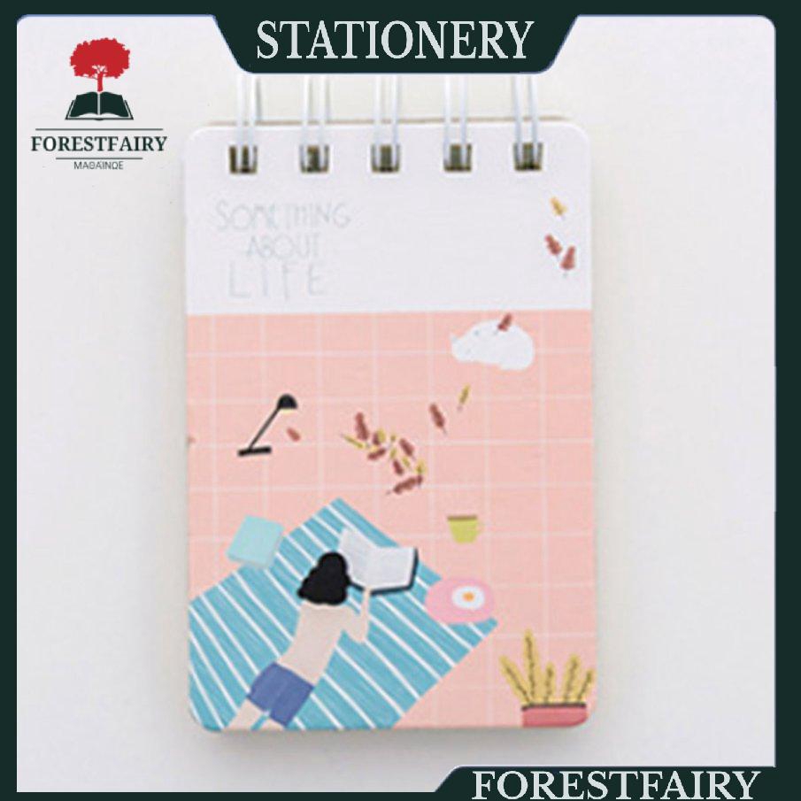 【0501】3pcs/Set Creative Coil Spiral Book Mini Portable Journal Diary Book Stationery