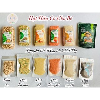 Hạt hữu cơ cho bé ăn dặm từ 7 tháng