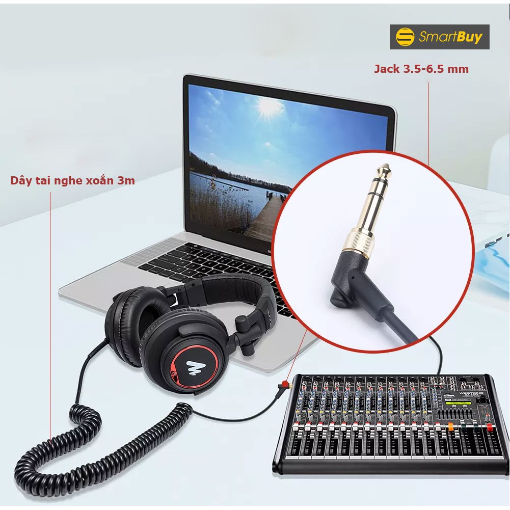 Tai nghe kiểm âm chuyên nghiệp Maono AU-MH501 - Hàng chính hãng