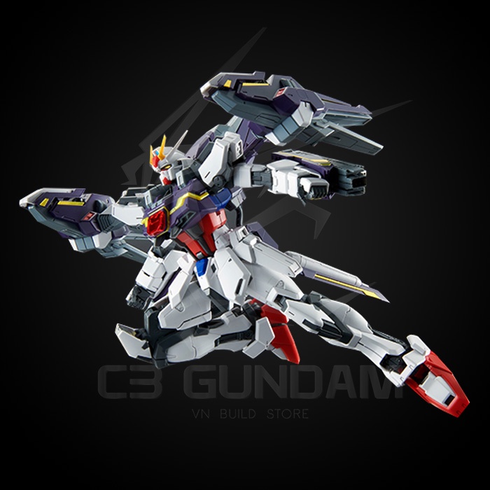 MÔ HÌNH ĐỒ CHƠI LẮP RÁP GUNDAM MG 1/100 LIGHTNING STRIKER PACK FOR AILE STRIKE GUNDAM VER RM GUNPLA NHẬT BẢN [P-BANDAI]