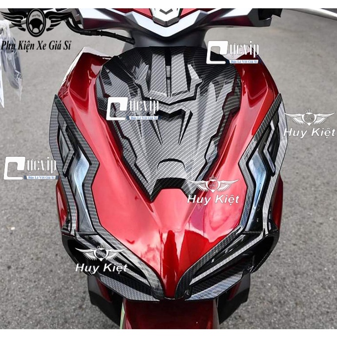 Ốp Xi Nhan Trước AirBlade AB 2023 Đời Mới 160cc, 125cc, AirBlade 2020 - 2023 Carbon MS2885