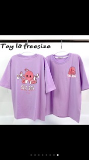 Áo Thun Form Rộng SEA BAE Tím