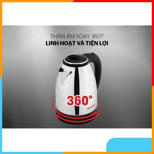 ẤM SIÊU TỐC INOX 1.8L HAPPY TIME HTD1081