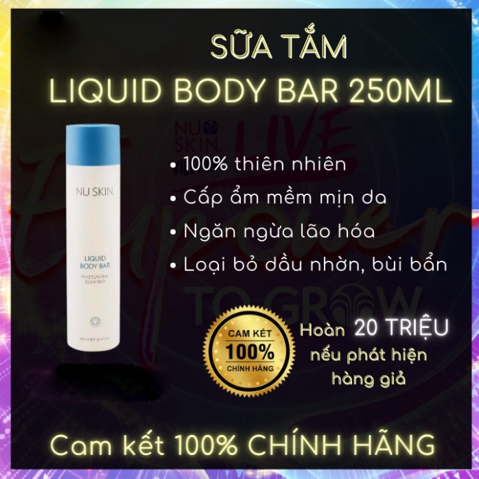 Sữa tắm Nuskin Liquid Body Bar 250ml