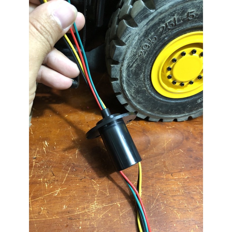 Lõi dẫn điện cho mâm quay toa 4 dây 10A