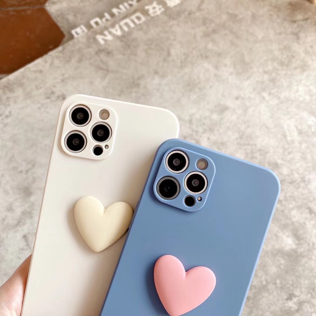 Ốp Điện Thoại Cho Iphone 11 12 13 8 7 plus 8 7 11 13 Pro Max X Xs Max XR SE 202012 Ốp Điện Thoại Silicone Mềm Màu Kẹo Ngọt Xinh Xắn Cho pro max