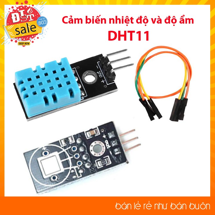 [Module arduino]Module cảm biến nhiệt độ và độ ẩm DHT11 /DHT22